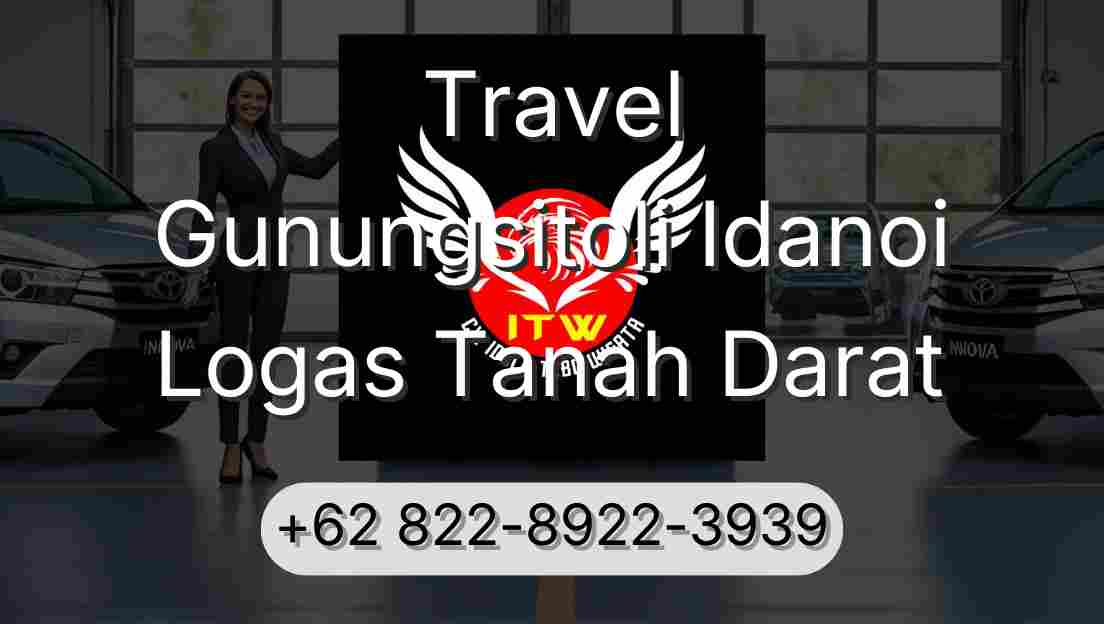 Travel Gunungsitoli Idanoi Logas Tanah Darat