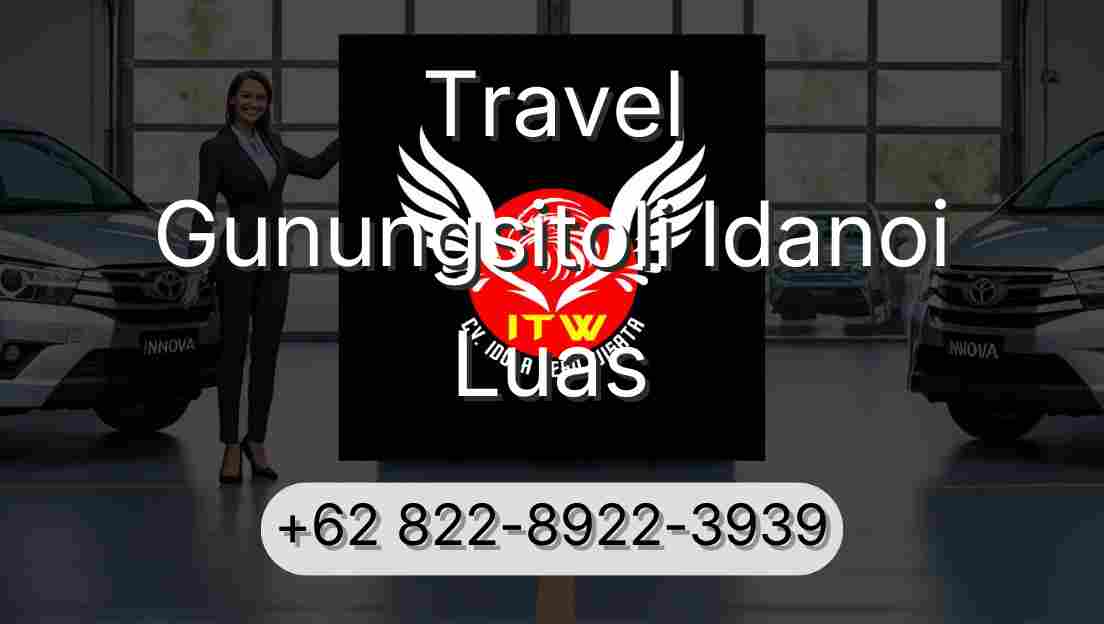 Travel Gunungsitoli Idanoi Luas