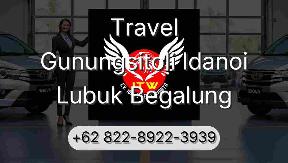 Travel Gunungsitoli Idanoi Lubuk Begalung