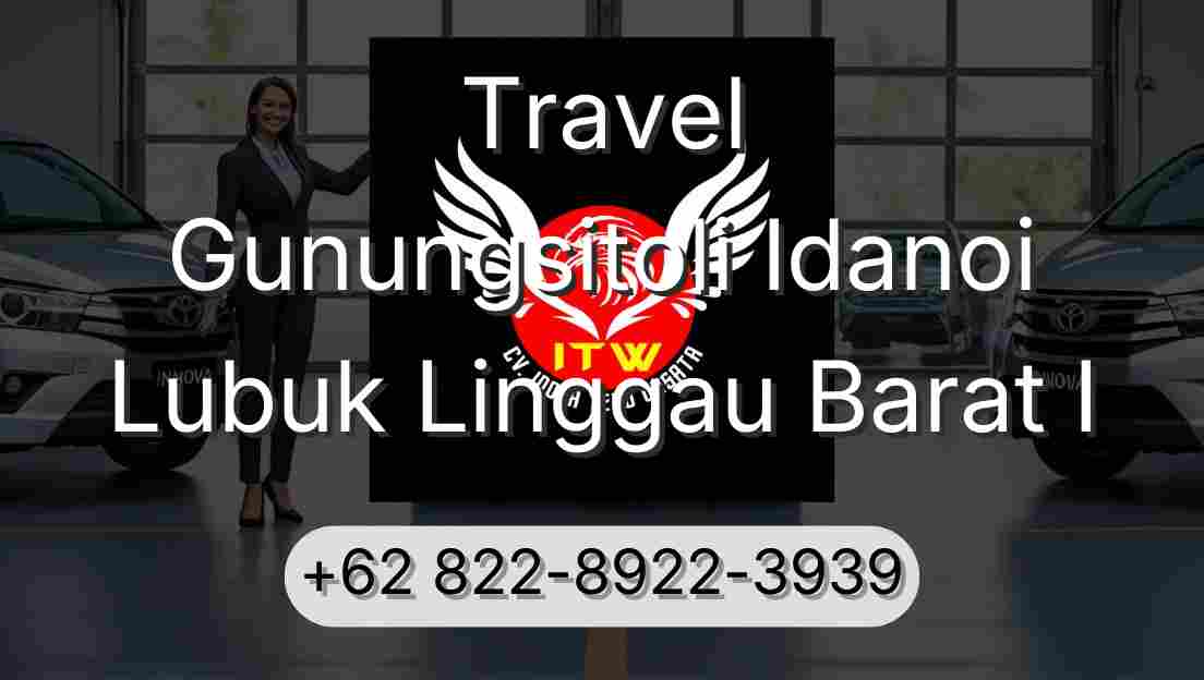 Travel Gunungsitoli Idanoi Lubuk Linggau Barat I