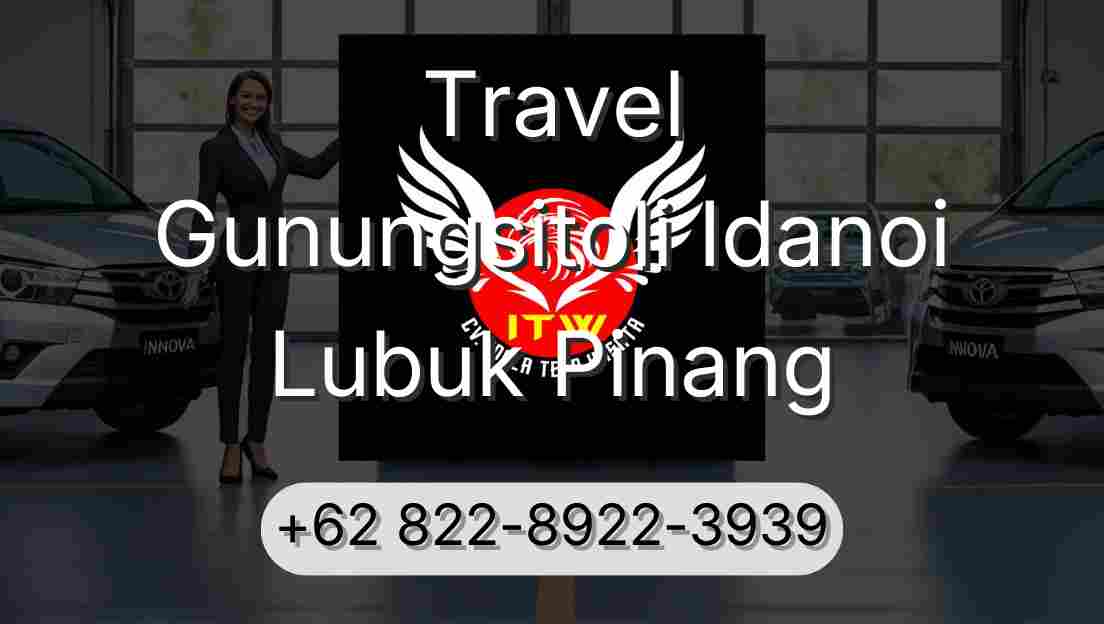 Travel Gunungsitoli Idanoi Lubuk Pinang