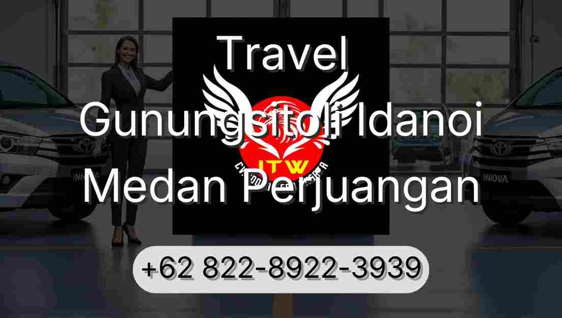 Travel Gunungsitoli Idanoi Medan Perjuangan