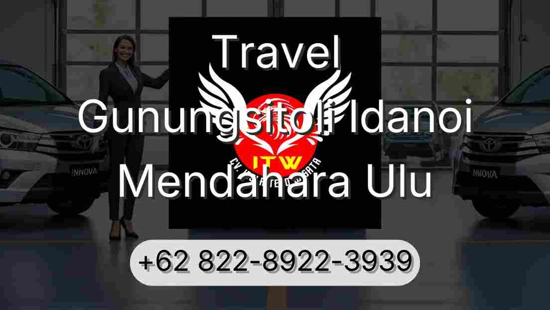 Travel Gunungsitoli Idanoi Mendahara Ulu