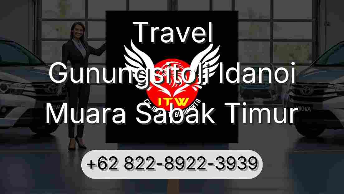 Travel Gunungsitoli Idanoi Muara Sabak Timur