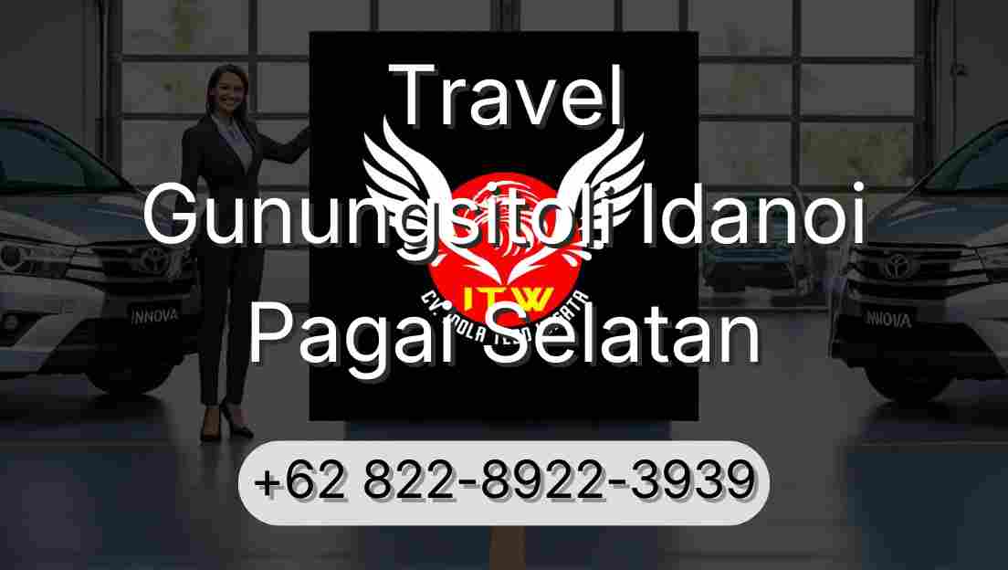 Travel Gunungsitoli Idanoi Pagai Selatan