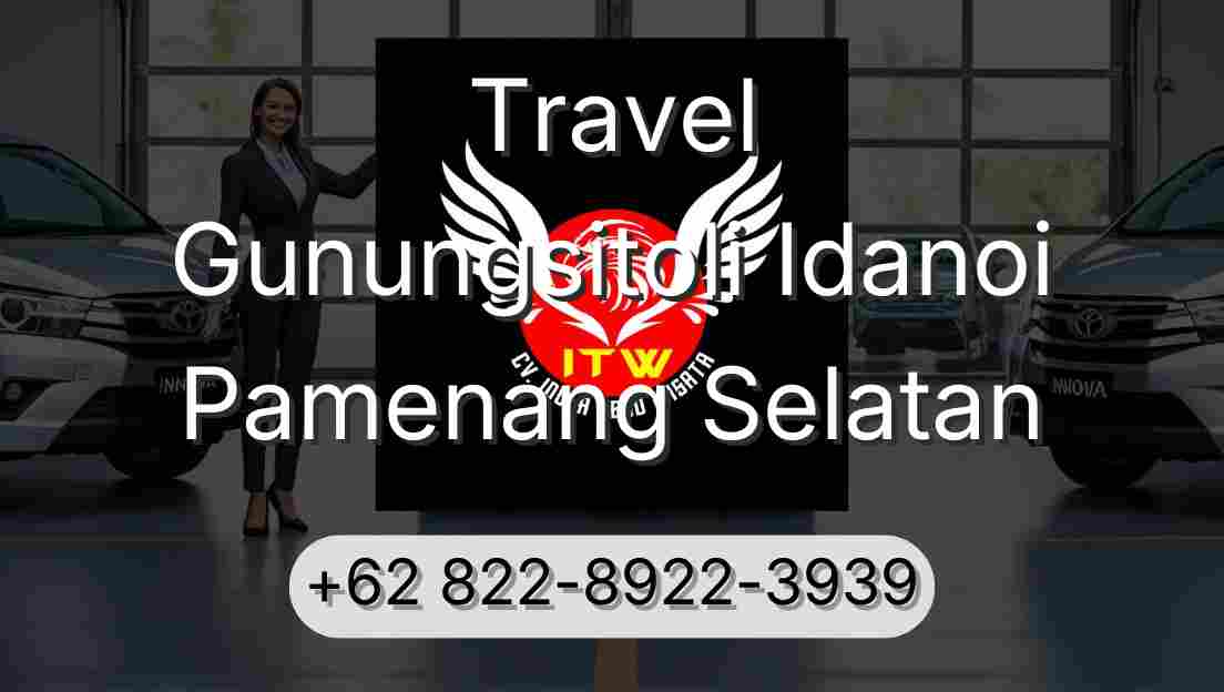 Travel Gunungsitoli Idanoi Pamenang Selatan