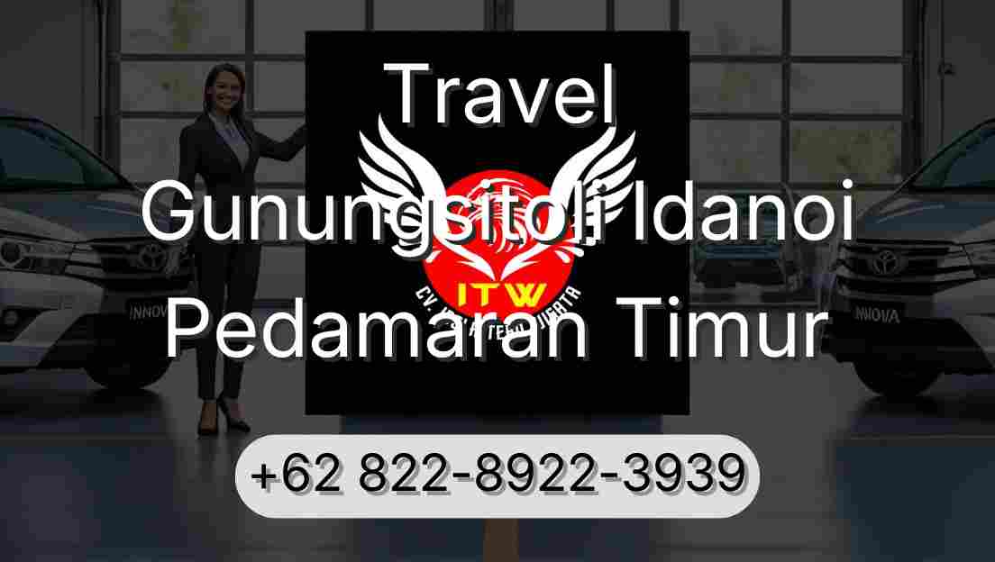 Travel Gunungsitoli Idanoi Pedamaran Timur