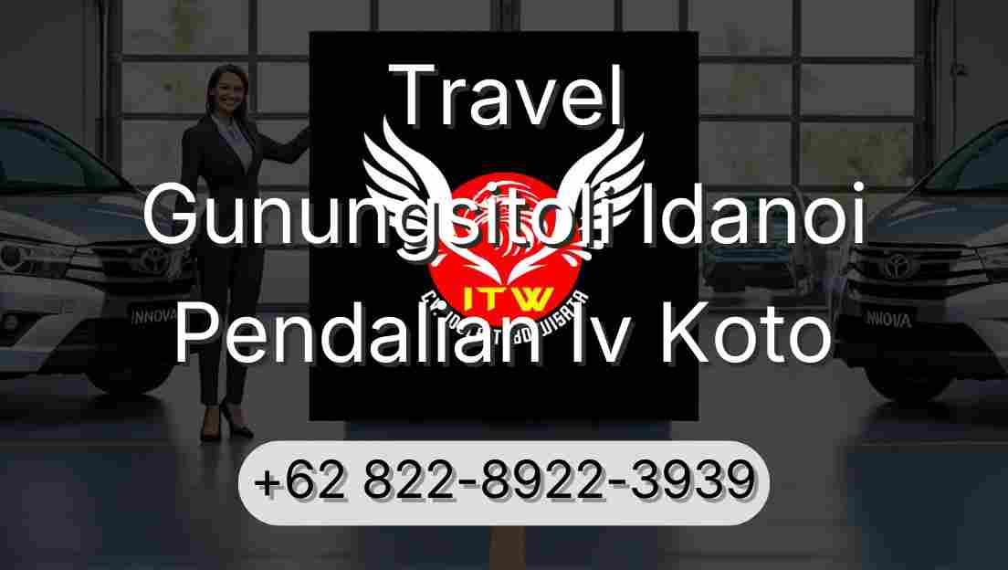 Travel Gunungsitoli Idanoi Pendalian Iv Koto