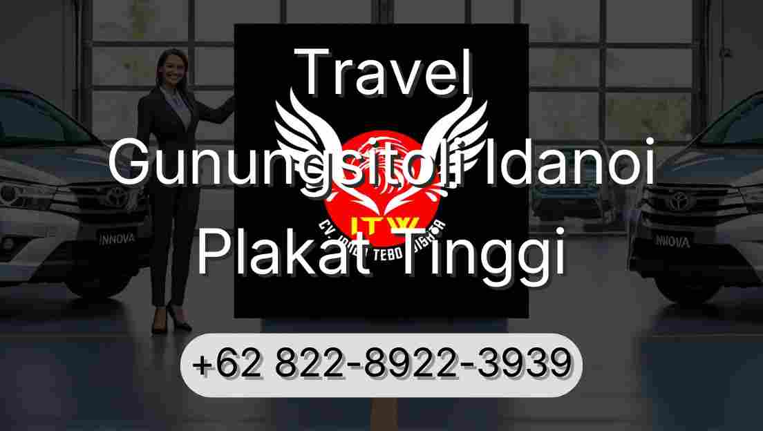 Travel Gunungsitoli Idanoi Plakat Tinggi