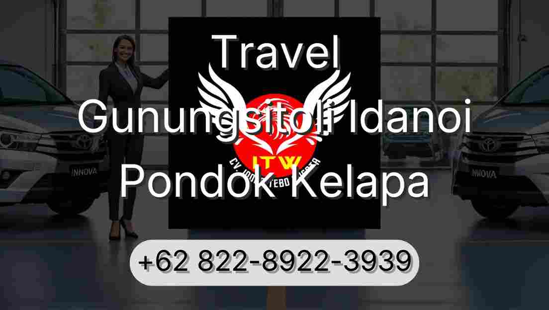 Travel Gunungsitoli Idanoi Pondok Kelapa