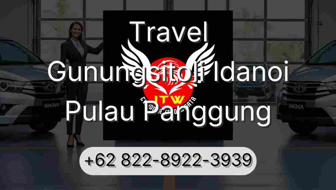 Travel Gunungsitoli Idanoi Pulau Panggung