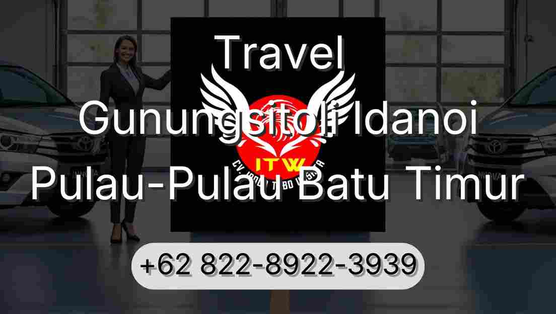 Travel Gunungsitoli Idanoi Pulau-Pulau Batu Timur
