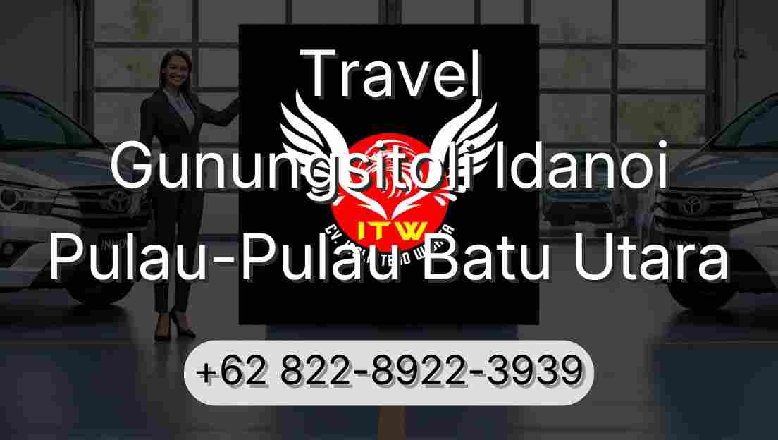 Travel Gunungsitoli Idanoi Pulau-Pulau Batu Utara