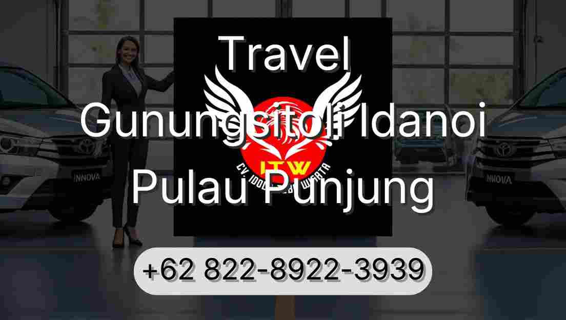 Travel Gunungsitoli Idanoi Pulau Punjung