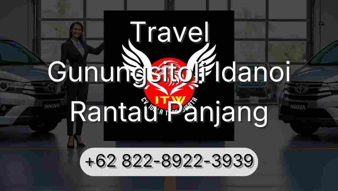 Travel Gunungsitoli Idanoi Rantau Panjang