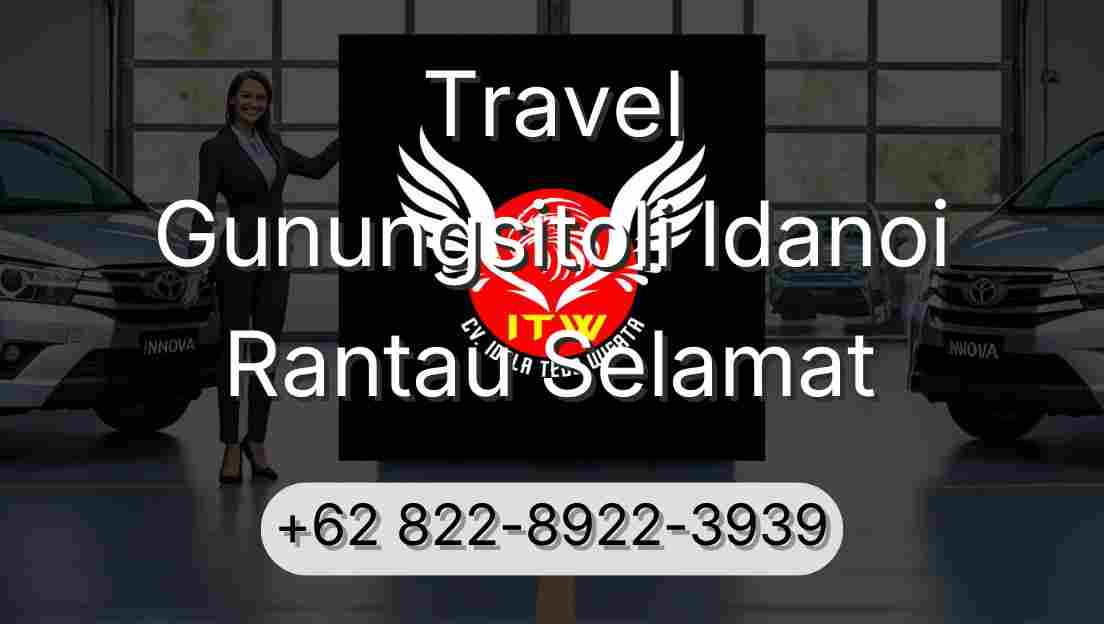 Travel Gunungsitoli Idanoi Rantau Selamat