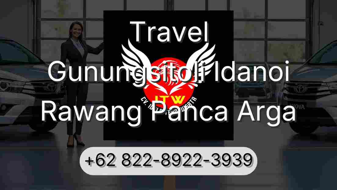 Travel Gunungsitoli Idanoi Rawang Panca Arga
