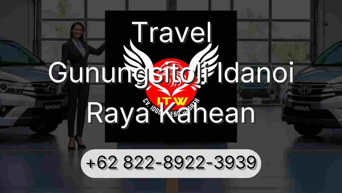 Travel Gunungsitoli Idanoi Raya Kahean