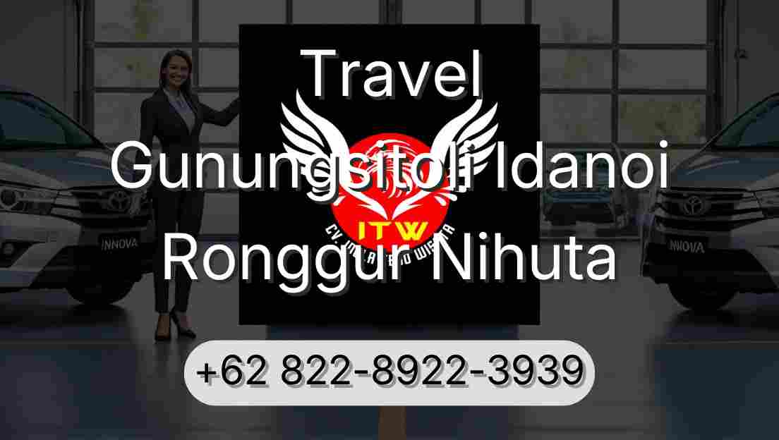 Travel Gunungsitoli Idanoi Ronggur Nihuta