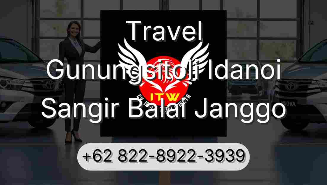 Travel Gunungsitoli Idanoi Sangir Balai Janggo