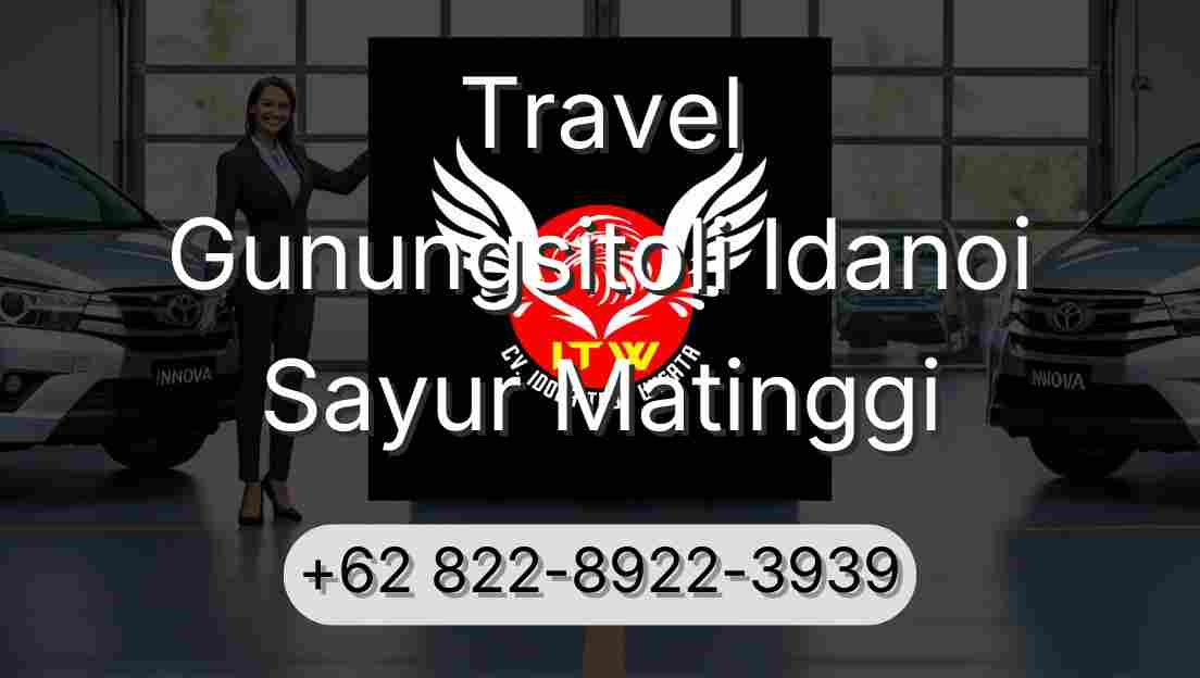 Travel Gunungsitoli Idanoi Sayur Matinggi