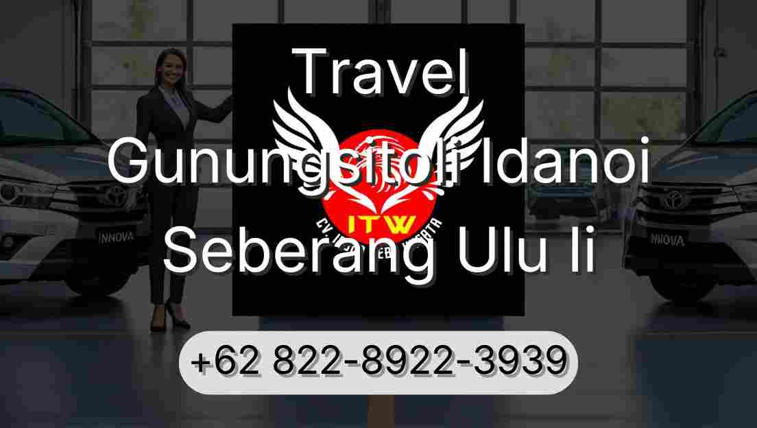 Travel Gunungsitoli Idanoi Seberang Ulu Ii
