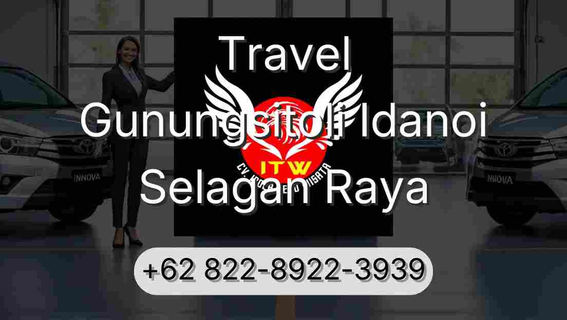 Travel Gunungsitoli Idanoi Selagan Raya