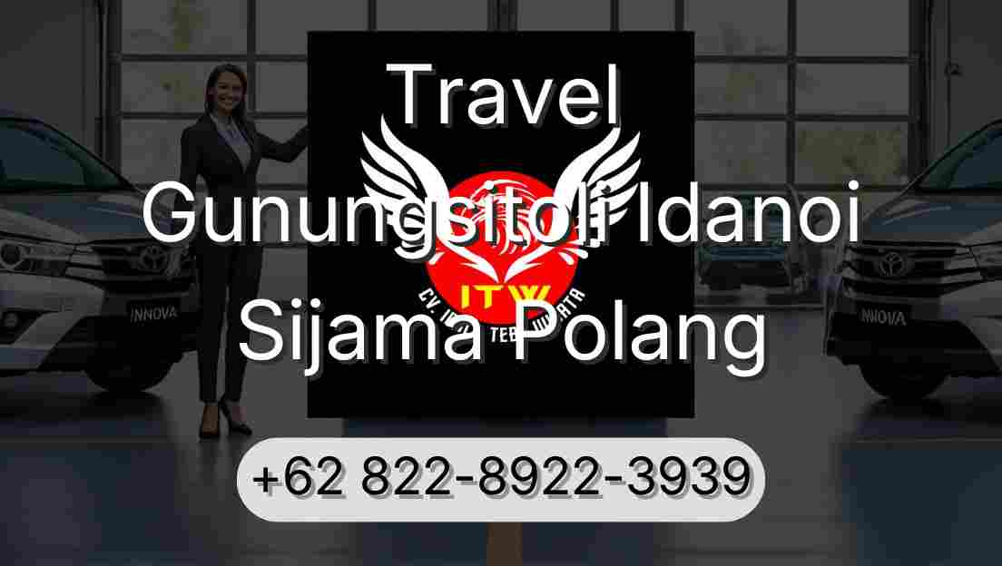 Travel Gunungsitoli Idanoi Sijama Polang