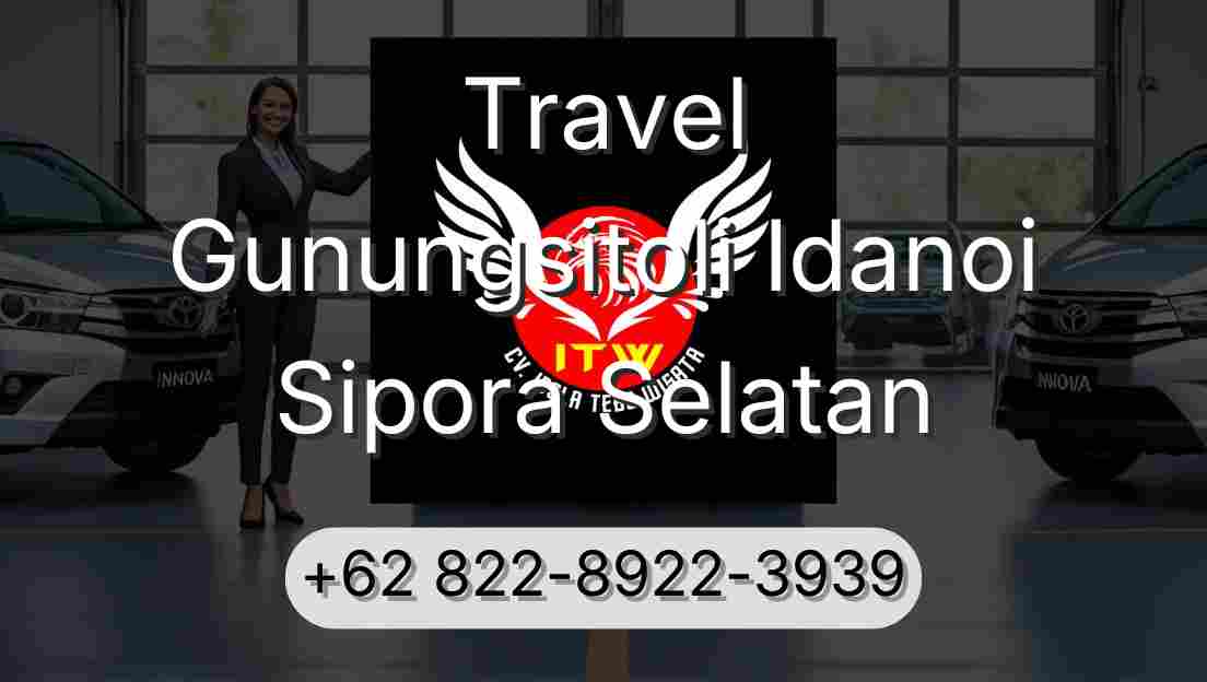 Travel Gunungsitoli Idanoi Sipora Selatan
