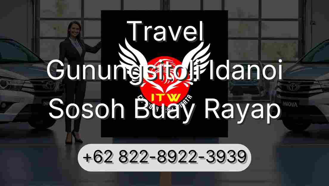 Travel Gunungsitoli Idanoi Sosoh Buay Rayap
