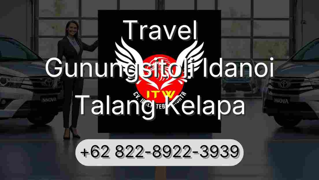 Travel Gunungsitoli Idanoi Talang Kelapa