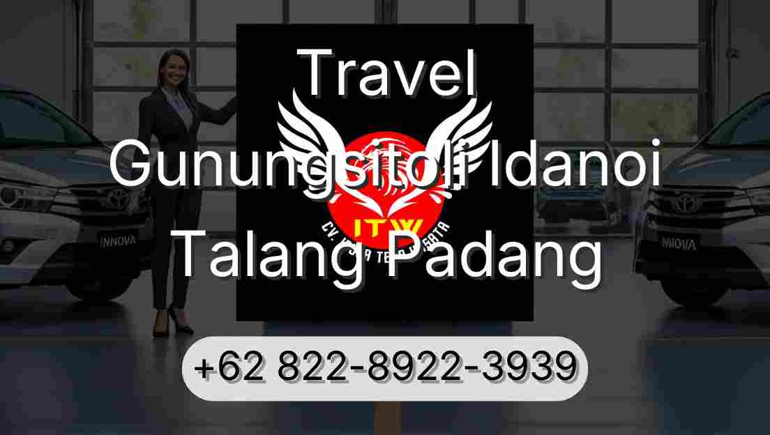 Travel Gunungsitoli Idanoi Talang Padang