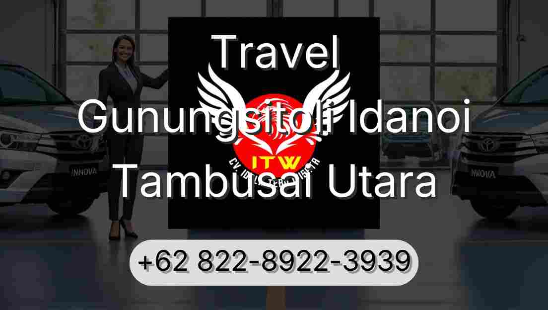 Travel Gunungsitoli Idanoi Tambusai Utara