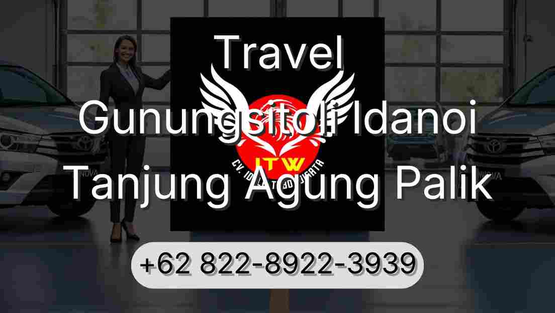 Travel Gunungsitoli Idanoi Tanjung Agung Palik