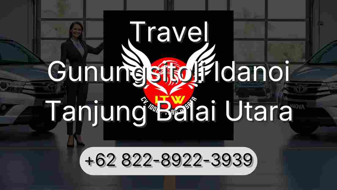 Travel Gunungsitoli Idanoi Tanjung Balai Utara