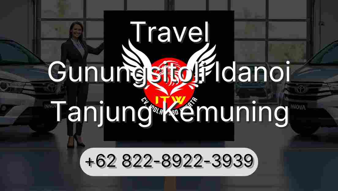 Travel Gunungsitoli Idanoi Tanjung Kemuning