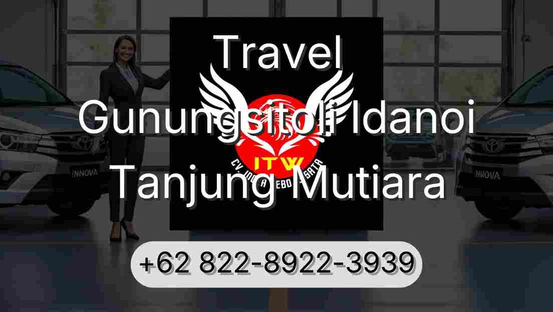 Travel Gunungsitoli Idanoi Tanjung Mutiara