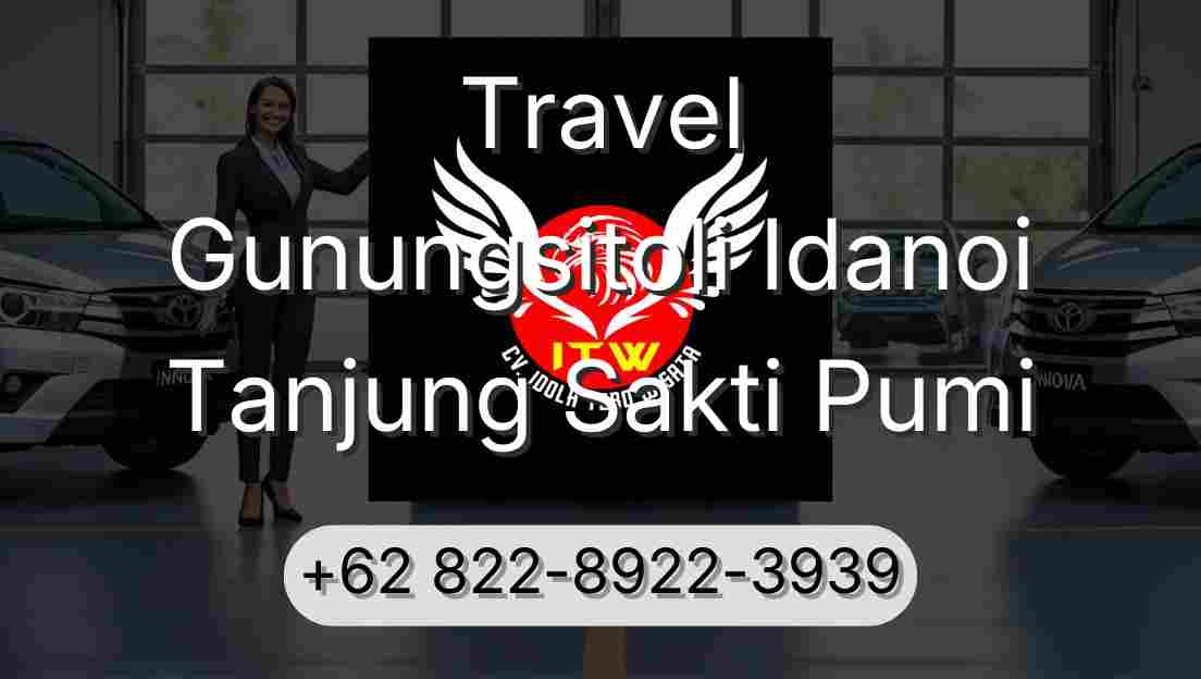 Travel Gunungsitoli Idanoi Tanjung Sakti Pumi