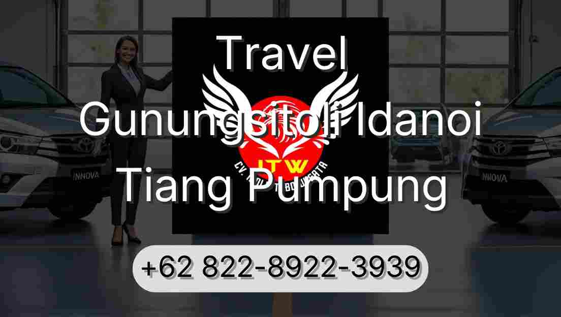 Travel Gunungsitoli Idanoi Tiang Pumpung