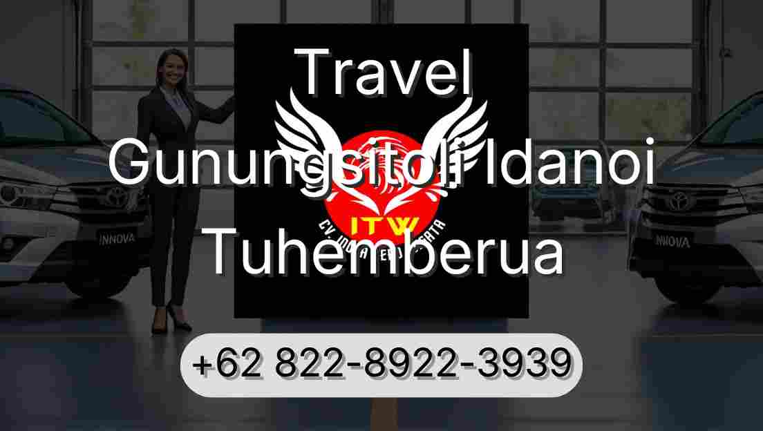 Travel Gunungsitoli Idanoi Tuhemberua