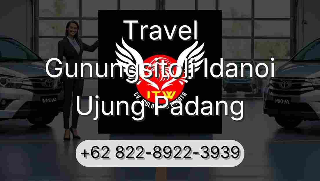 Travel Gunungsitoli Idanoi Ujung Padang