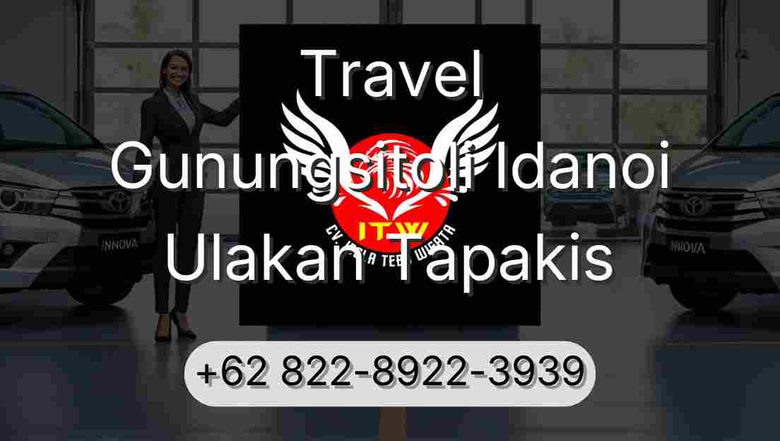 Travel Gunungsitoli Idanoi Ulakan Tapakis