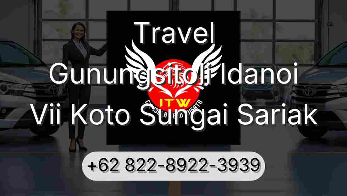 Travel Gunungsitoli Idanoi Vii Koto Sungai Sariak