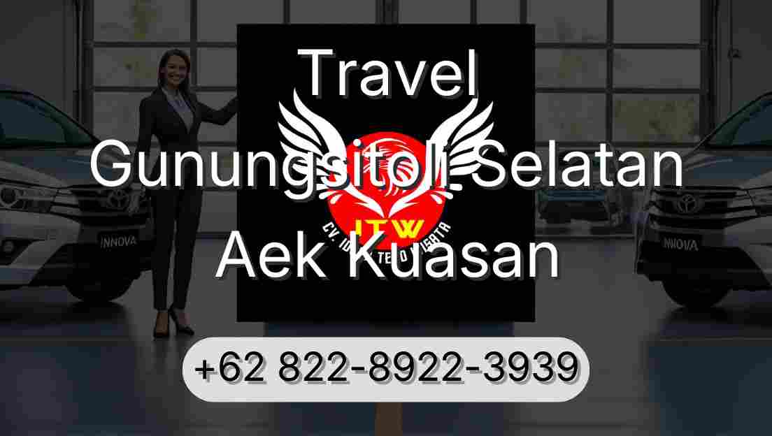 Travel Gunungsitoli Selatan Aek Kuasan