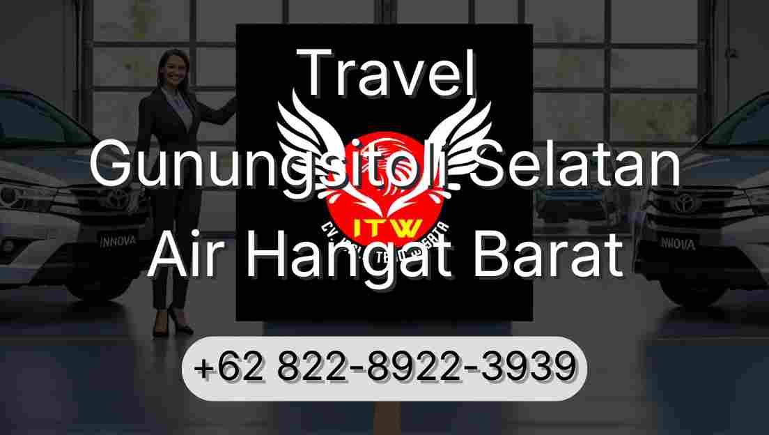 Travel Gunungsitoli Selatan Air Hangat Barat