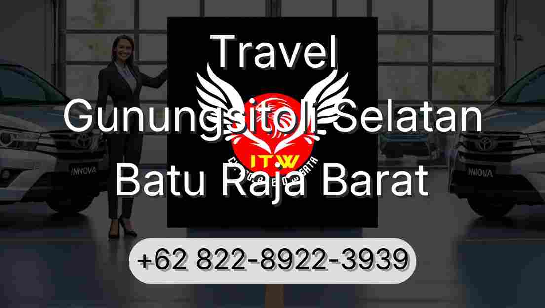 Travel Gunungsitoli Selatan Batu Raja Barat