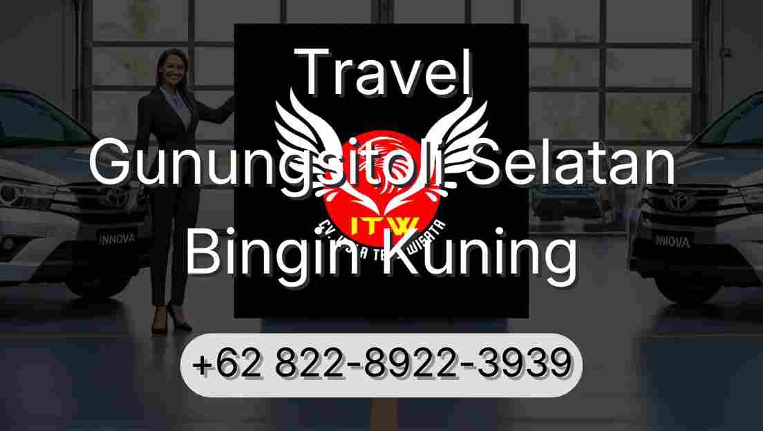 Travel Gunungsitoli Selatan Bingin Kuning