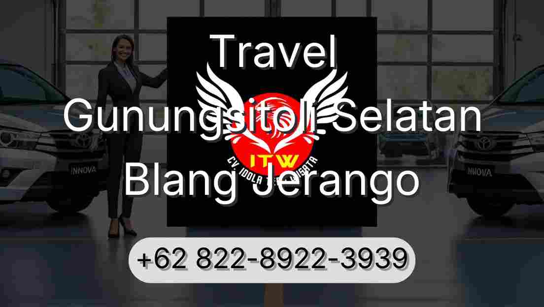 Travel Gunungsitoli Selatan Blang Jerango