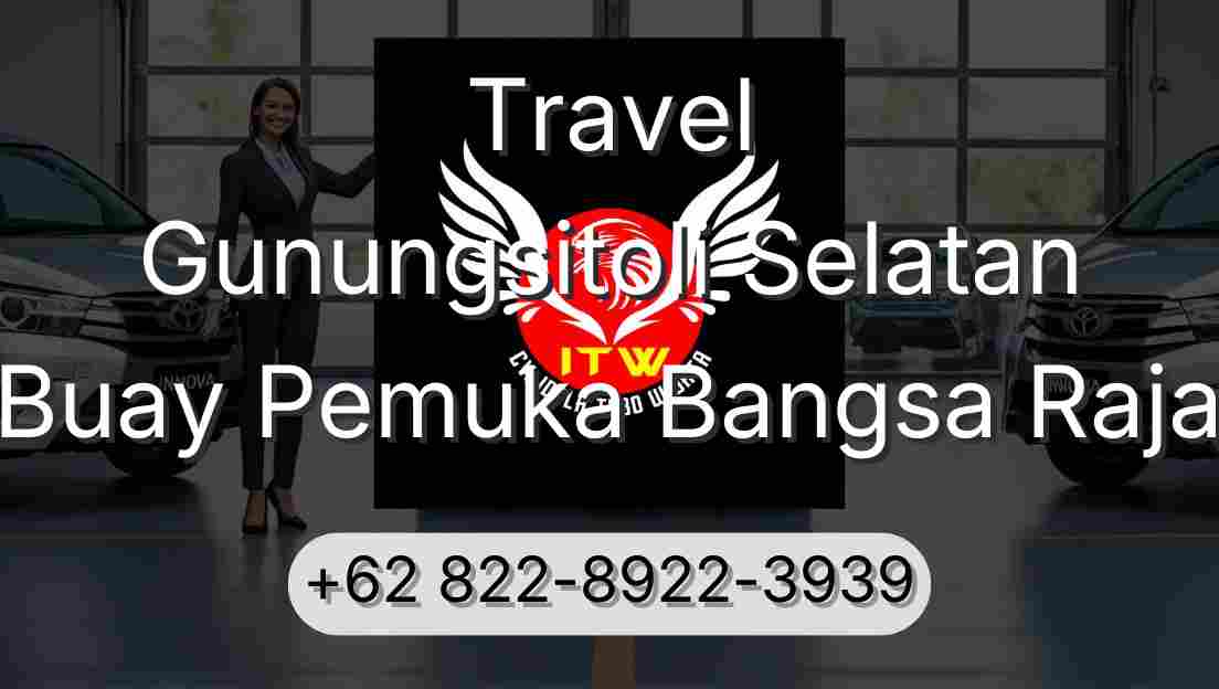Travel Gunungsitoli Selatan Buay Pemuka Bangsa Raja