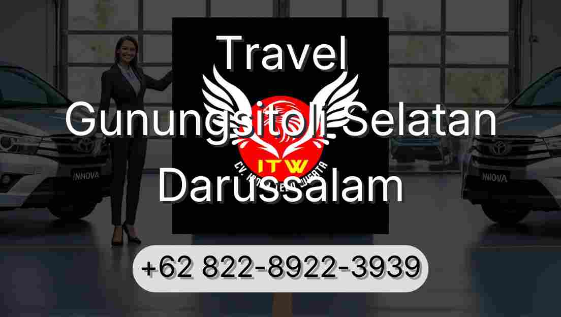 Travel Gunungsitoli Selatan Darussalam